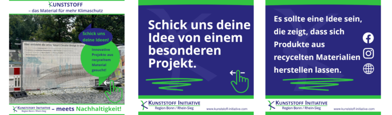 Kunststoff-Initiative sucht Beispiele innovativer Ideen für eine nachhaltige Zukunft