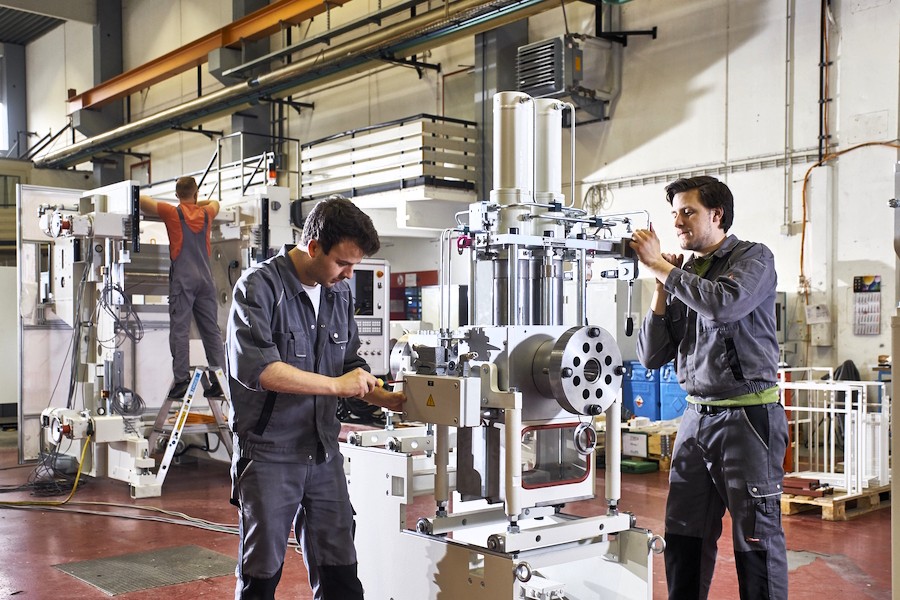 Ein Blick in die Ausbildung bei der Kuhne Group (Bild: Kuhne Group)